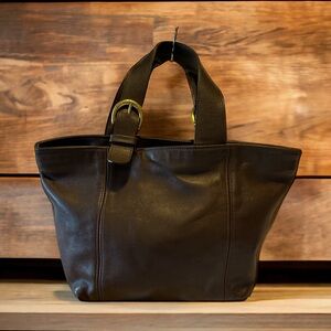 Vintage Coach Waverly Rich Chocolate Brown